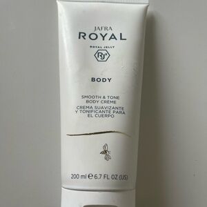 Discontinued Jafra Royal Jelly Body Crème 6.7 oz Smooth & Tone Lotion New Sealed